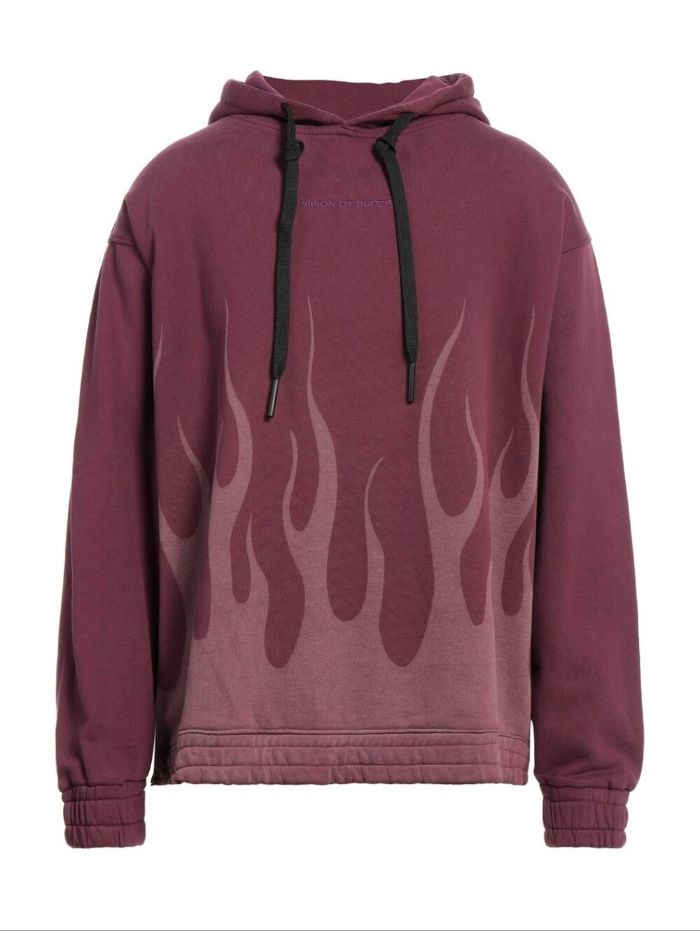 Vision Of Super Hoodie Corrosive Flames Hoodie, Size Medium, New With Tags